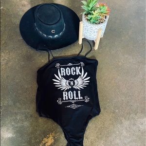 Black rock 🎸 bodysuit